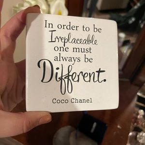 Coco Chanel coaster